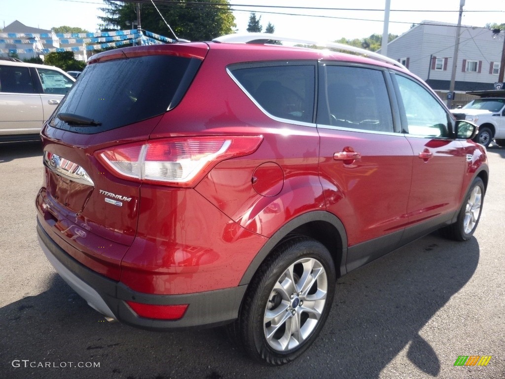 2014 Escape Titanium 2.0L EcoBoost 4WD - Ruby Red / Medium Light Stone photo #5