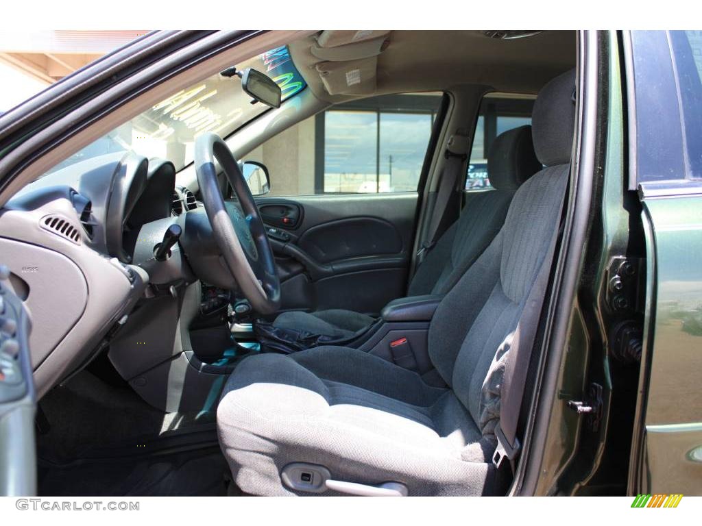 2000 Grand Am SE Sedan - Spruce Green Metallic / Dark Pewter photo #6