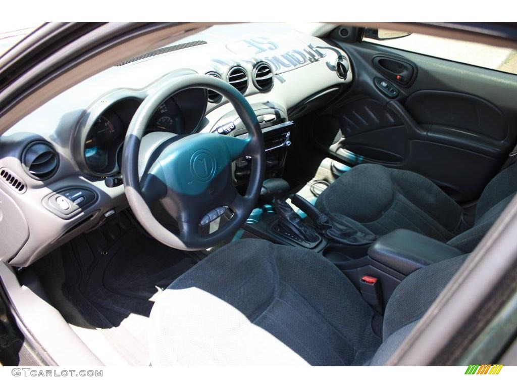 2000 Grand Am SE Sedan - Spruce Green Metallic / Dark Pewter photo #7