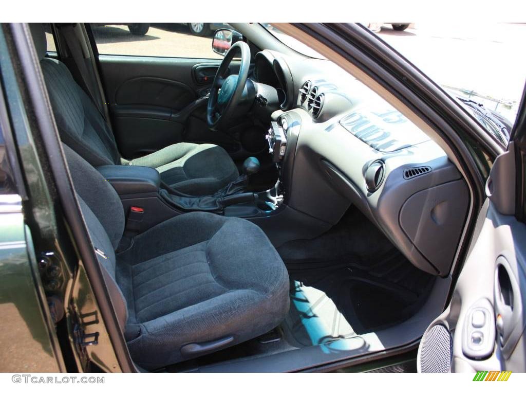 2000 Grand Am SE Sedan - Spruce Green Metallic / Dark Pewter photo #11