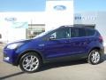 2013 Deep Impact Blue Metallic Ford Escape SEL 2.0L EcoBoost 4WD  photo #1