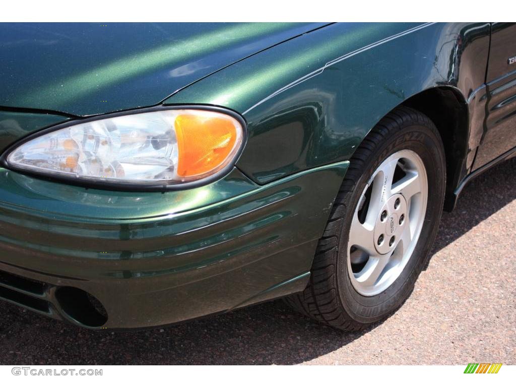 2000 Grand Am SE Sedan - Spruce Green Metallic / Dark Pewter photo #23