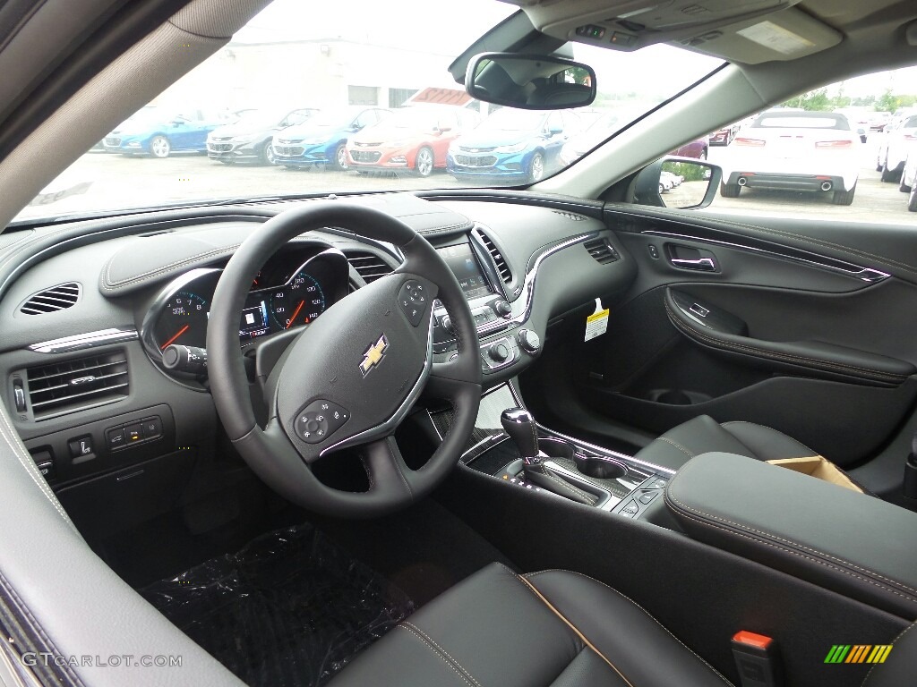 Jet Black Interior 2017 Chevrolet Impala LZ Photo #115706832