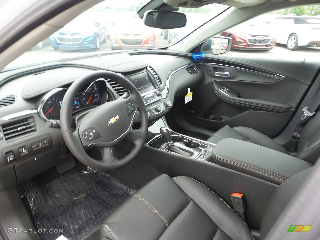 Jet Black Interior 2017 Chevrolet Impala LT Photo #115708572