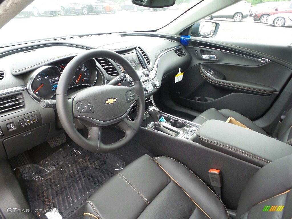 Jet Black Interior 2017 Chevrolet Impala LZ Photo #115709316