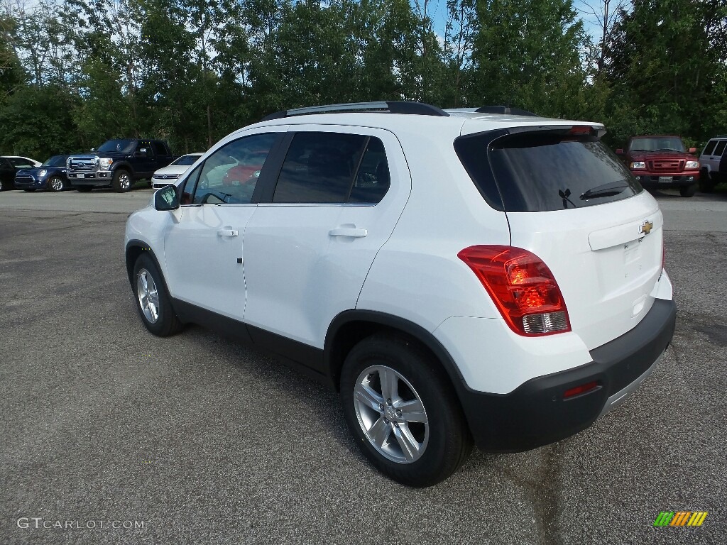 2016 Trax LT - Summit White / Jet Black/Brownstone photo #6