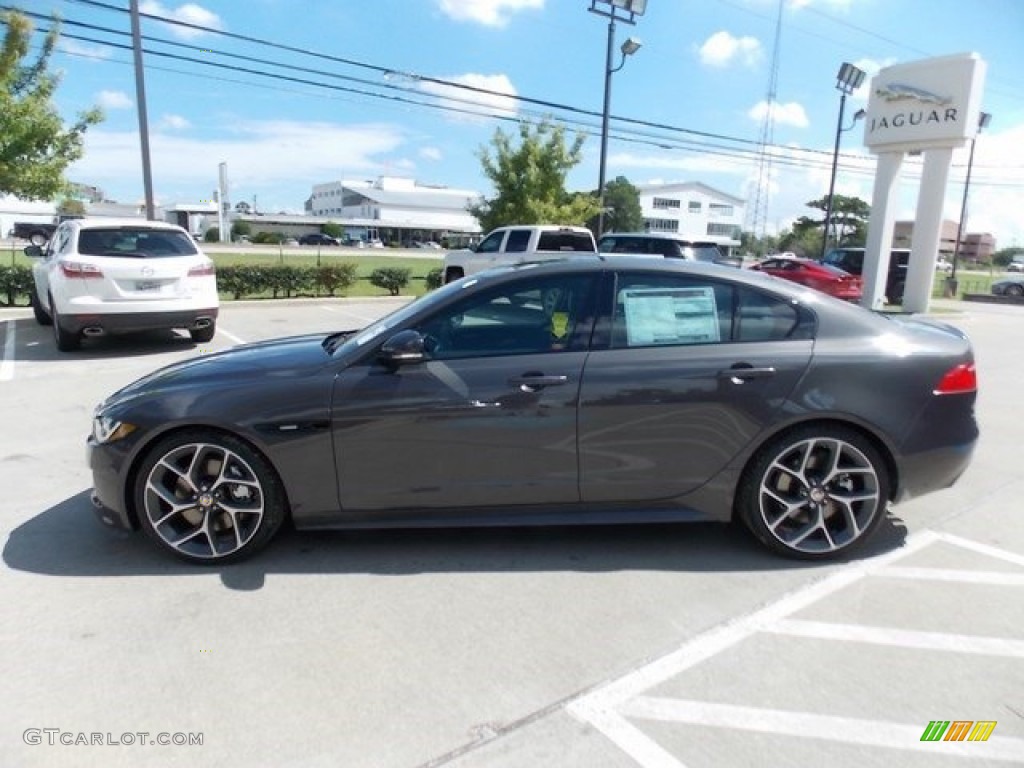 Tempest Gray 2017 Jaguar XE 35t R-Sport Exterior Photo #115710774