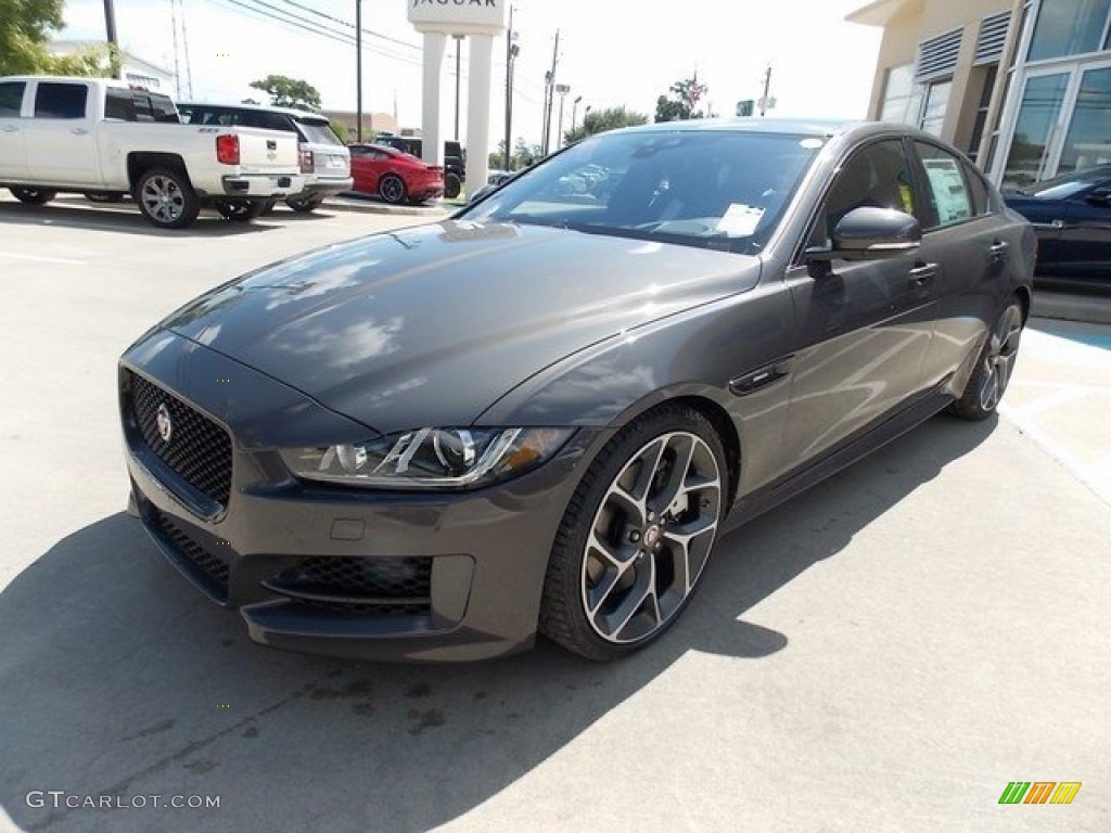 Tempest Gray 2017 Jaguar XE 35t R-Sport Exterior Photo #115710798
