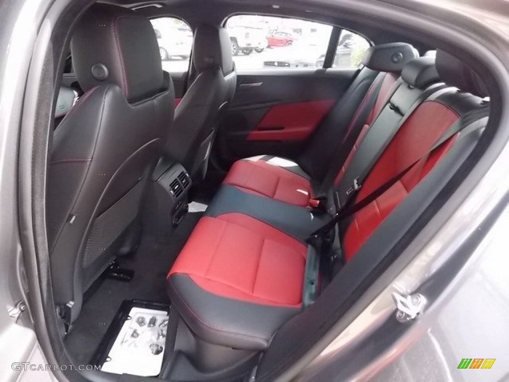 2017 Jaguar XE 35t R-Sport Rear Seat Photo #115711062