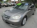 2005 Magnesium Metallic Honda Civic LX Sedan  photo #7