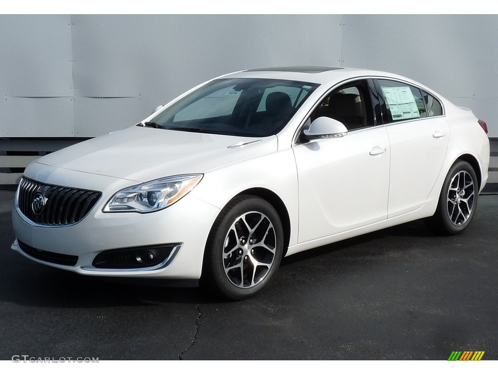 White Frost Tricoat 2017 Buick Regal Sport Touring Exterior Photo #115711737