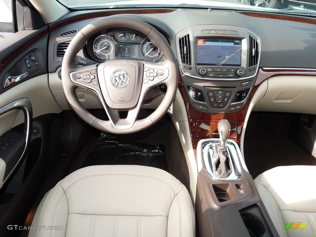 2017 Buick Regal Sport Touring Light Neutral/Cocoa Dashboard Photo #115711905