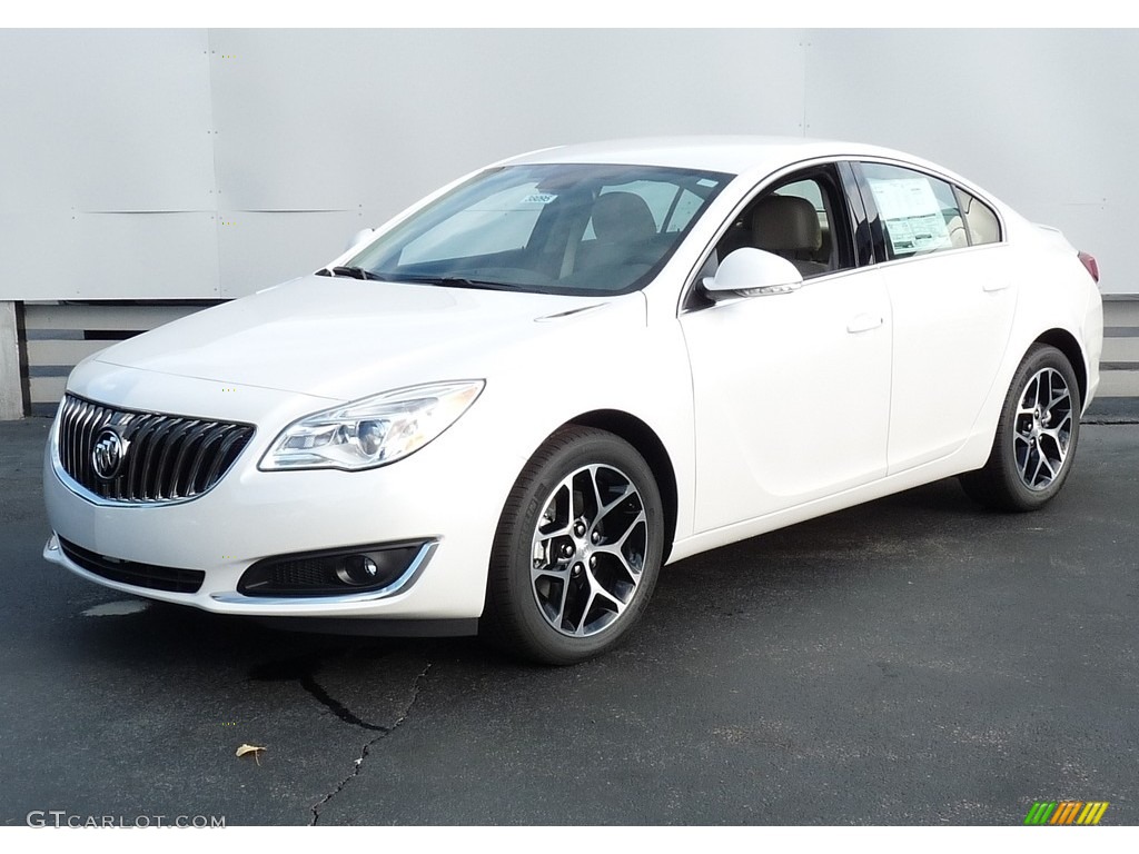 White Frost Tricoat 2017 Buick Regal Sport Touring Exterior Photo #115711926