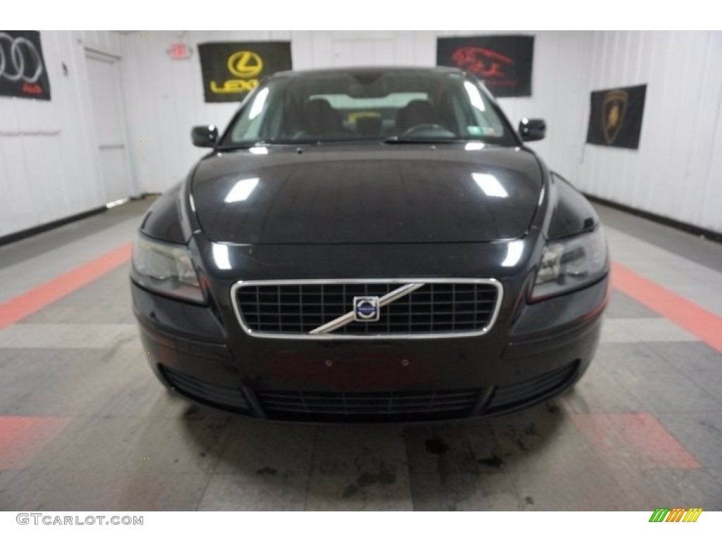 2006 S40 2.4i - Black / Off Black photo #4