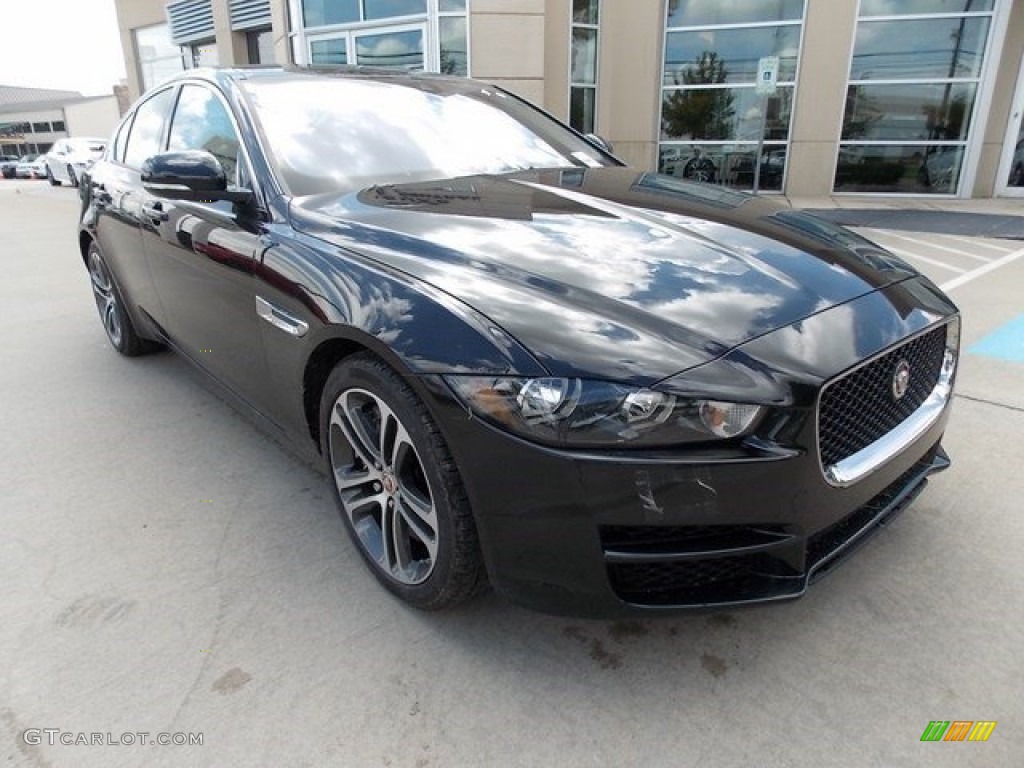 Ultimate Black 2017 Jaguar XE 35t Premium Exterior Photo #115712052