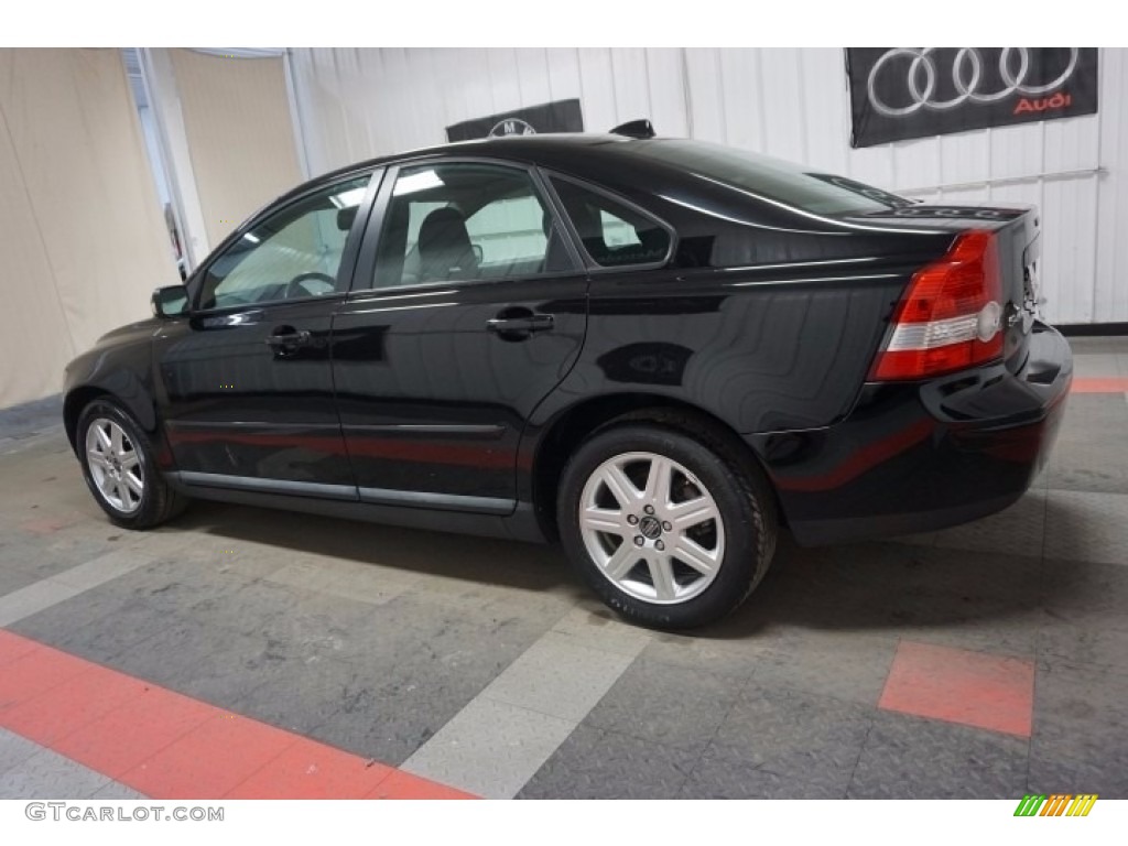 2006 S40 2.4i - Black / Off Black photo #11
