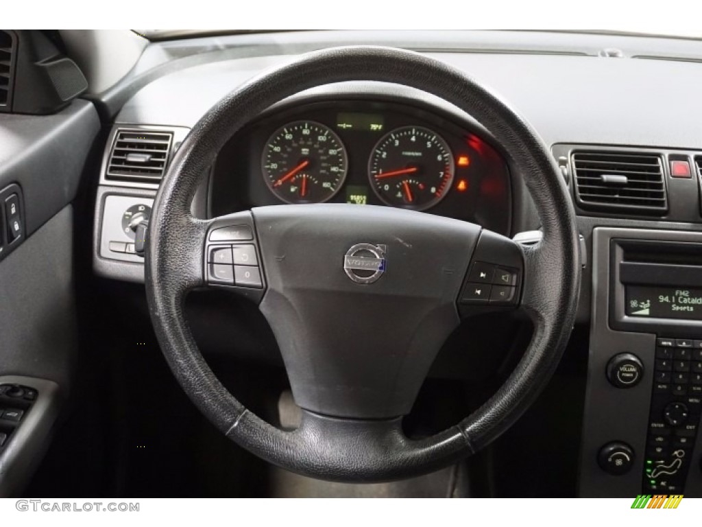 2006 S40 2.4i - Black / Off Black photo #27
