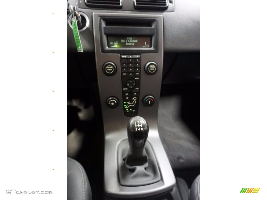 2006 S40 2.4i - Black / Off Black photo #35