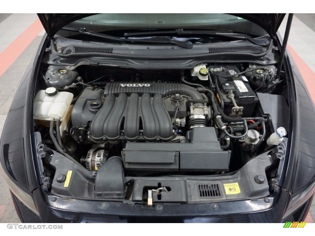 2006 S40 2.4i - Black / Off Black photo #42