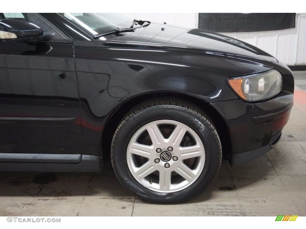 2006 S40 2.4i - Black / Off Black photo #45