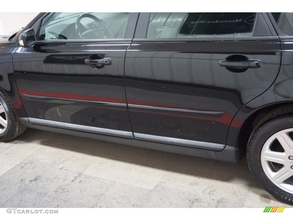 2006 S40 2.4i - Black / Off Black photo #53