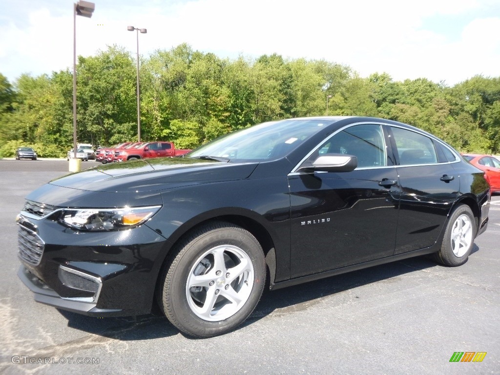 Mosaic Black Metallic 2017 Chevrolet Malibu LS Exterior Photo #115713951