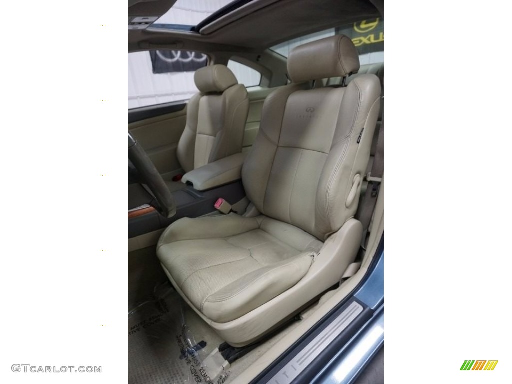 2005 G 35 Coupe - Lakeshore Slate Blue / Wheat photo #20