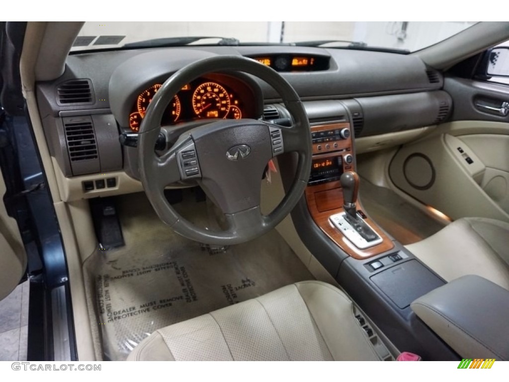 2005 G 35 Coupe - Lakeshore Slate Blue / Wheat photo #23