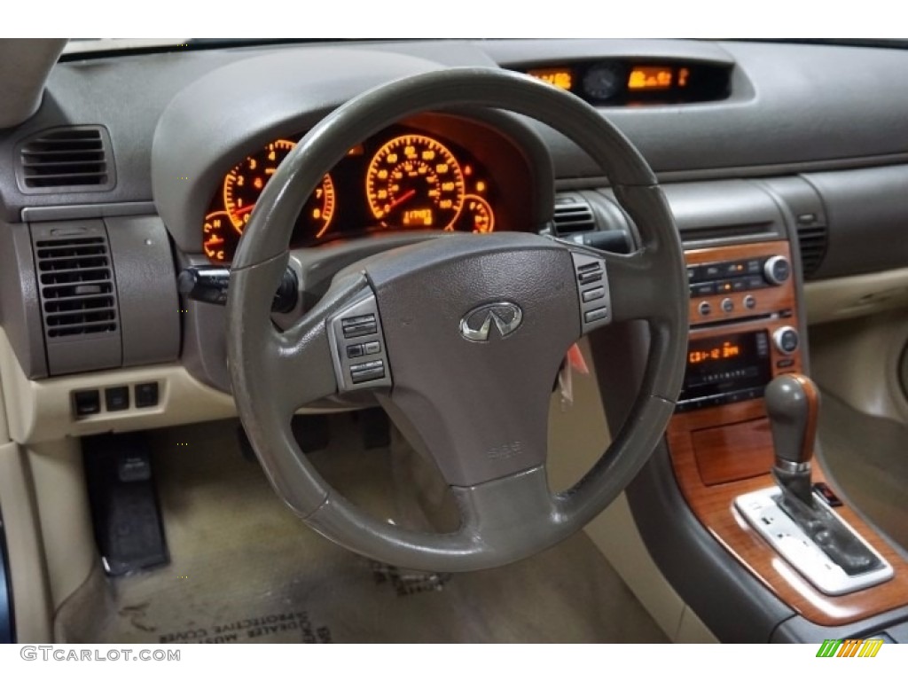 2005 G 35 Coupe - Lakeshore Slate Blue / Wheat photo #24
