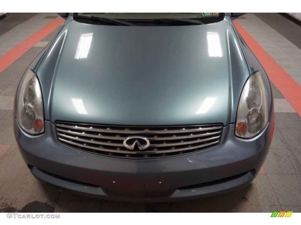 2005 G 35 Coupe - Lakeshore Slate Blue / Wheat photo #41