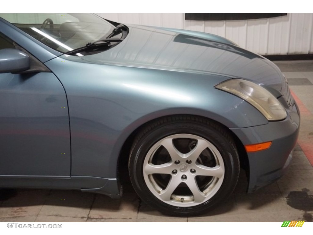 2005 G 35 Coupe - Lakeshore Slate Blue / Wheat photo #42