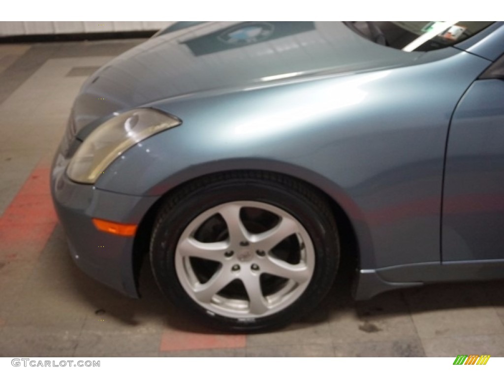 2005 G 35 Coupe - Lakeshore Slate Blue / Wheat photo #49