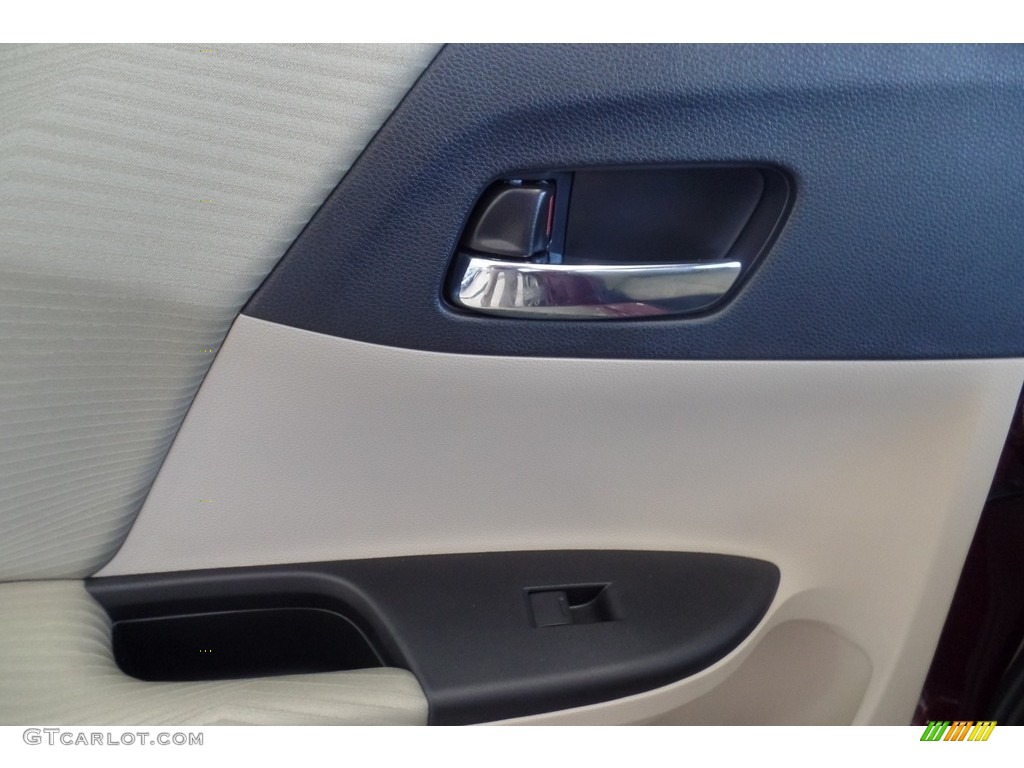 2016 Accord LX Sedan - Basque Red Pearl II / Ivory photo #9