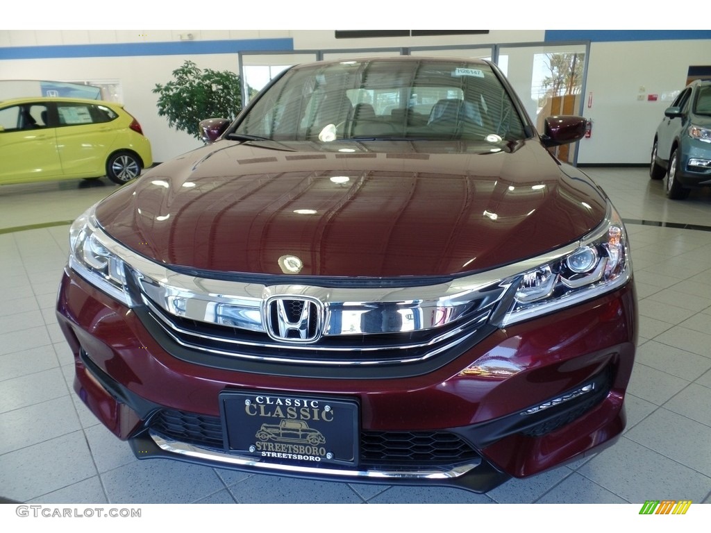 2016 Accord Sport Sedan - Basque Red Pearl II / Black photo #3
