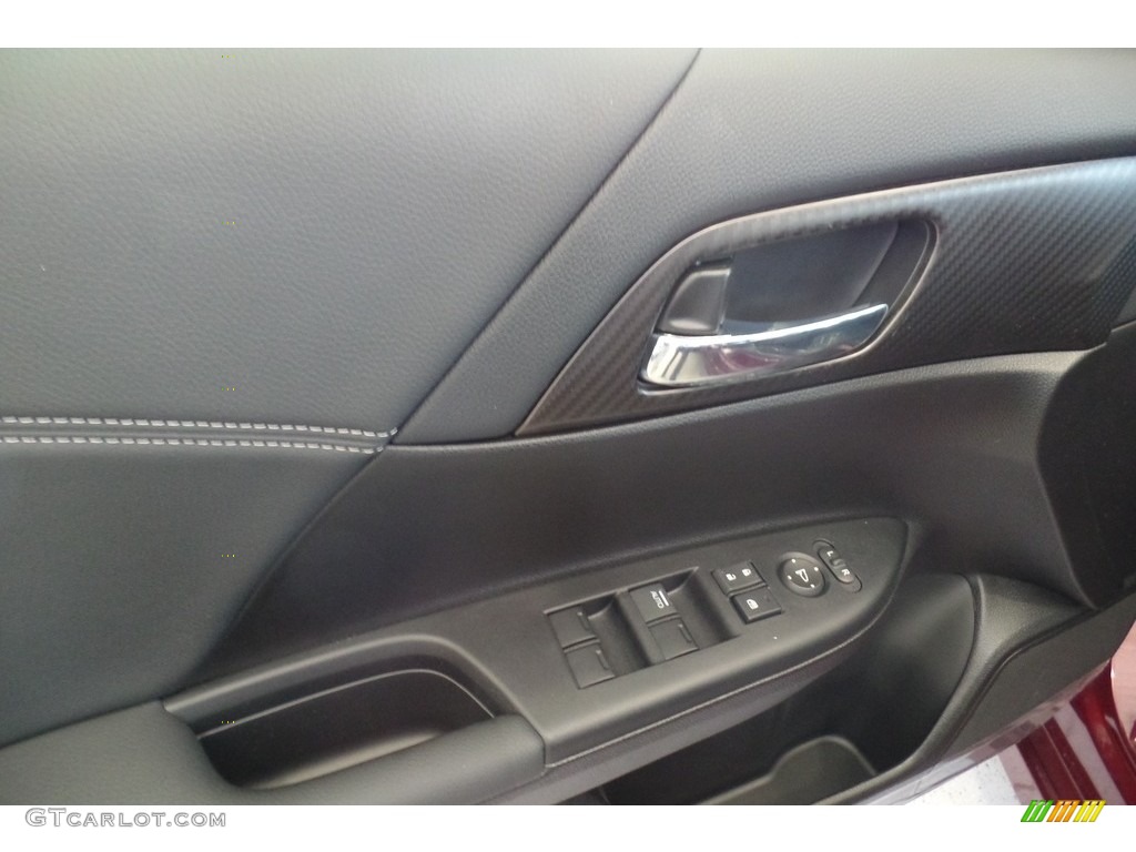 2016 Accord Sport Sedan - Basque Red Pearl II / Black photo #8