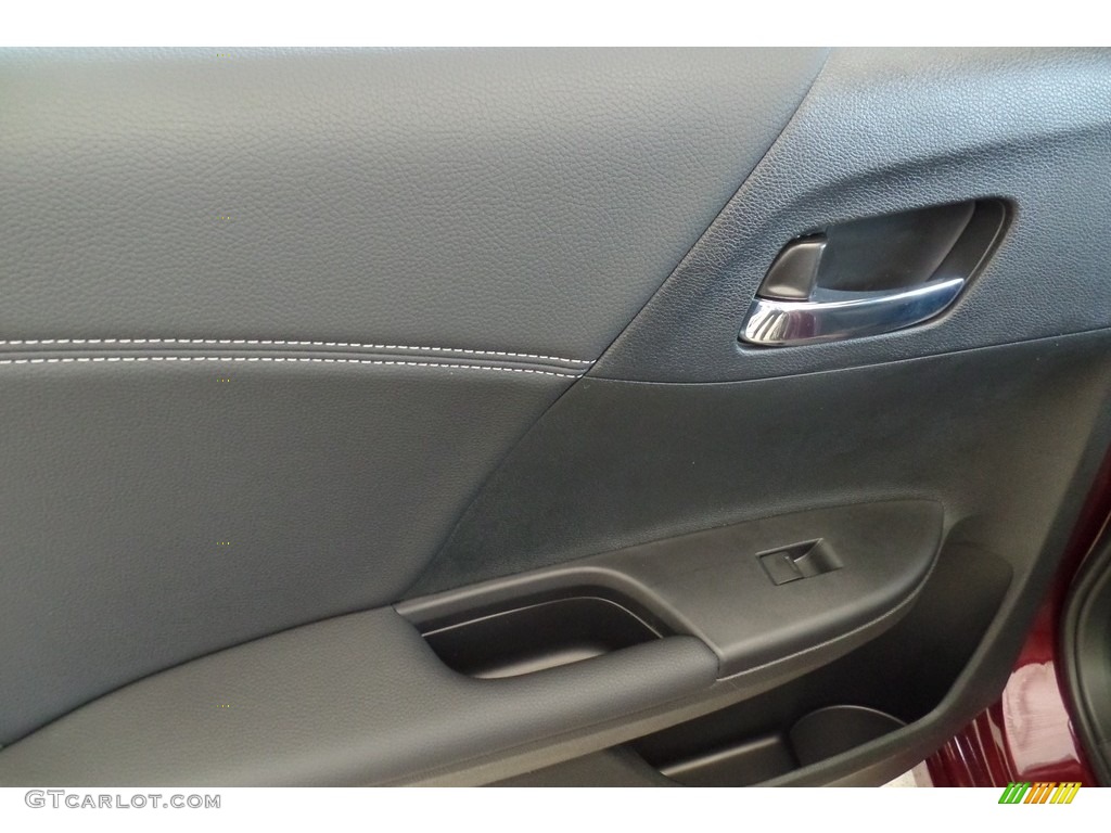 2016 Accord Sport Sedan - Basque Red Pearl II / Black photo #9