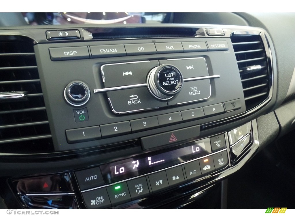 2016 Accord Sport Sedan - Basque Red Pearl II / Black photo #12