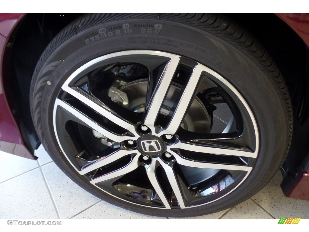 2016 Accord Sport Sedan - Basque Red Pearl II / Black photo #14