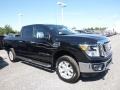 2017 Magnetic Black Nissan TITAN XD SL Crew Cab 4x4  photo #1