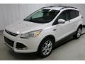 2013 White Platinum Metallic Tri-Coat Ford Escape SEL 1.6L EcoBoost  photo #34