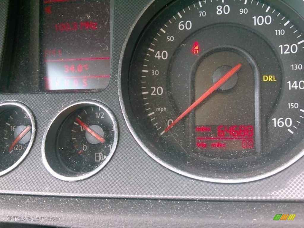 2007 Passat 2.0T Wolfsburg Edition Sedan - Deep Black / Black photo #5