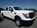 Glacier White 2017 Nissan TITAN XD S Crew Cab 4x4