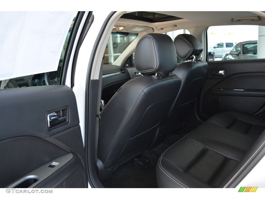 2012 Fusion SEL V6 - White Platinum Tri-Coat / Charcoal Black photo #12