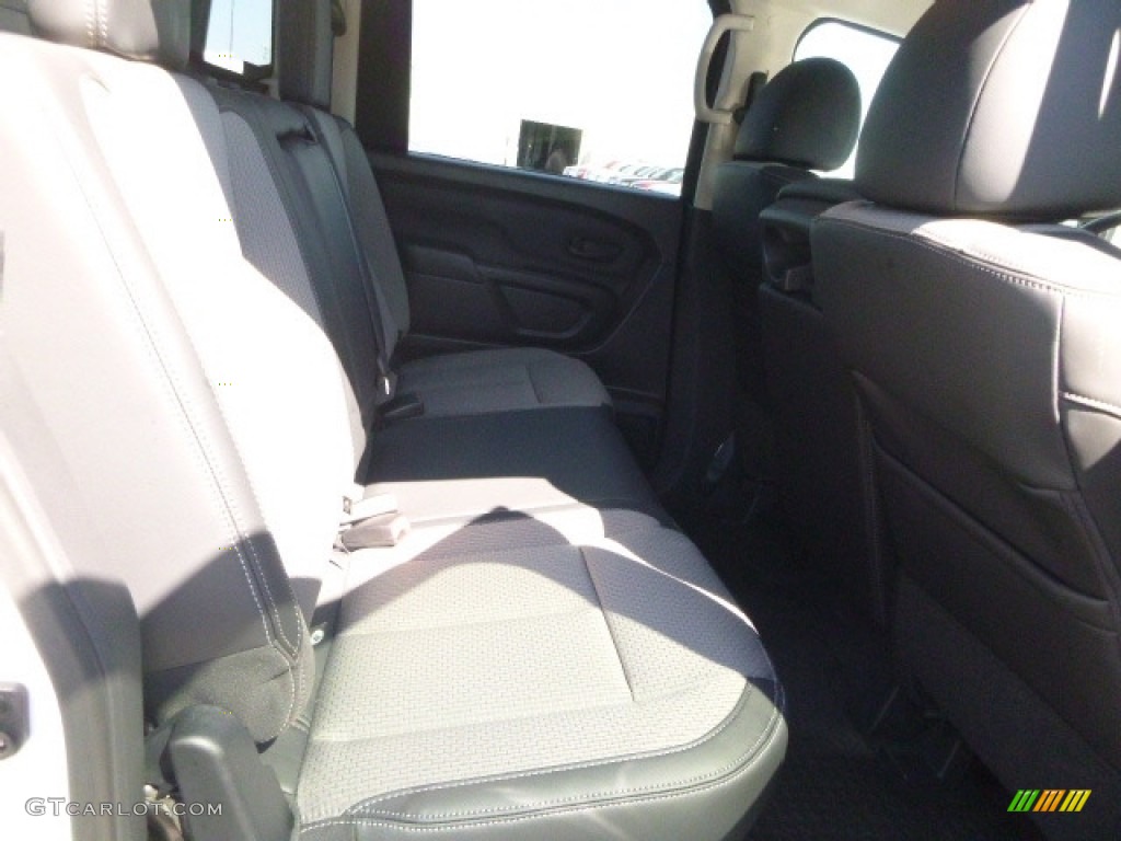 2017 TITAN XD S Crew Cab 4x4 - Glacier White / Black photo #6