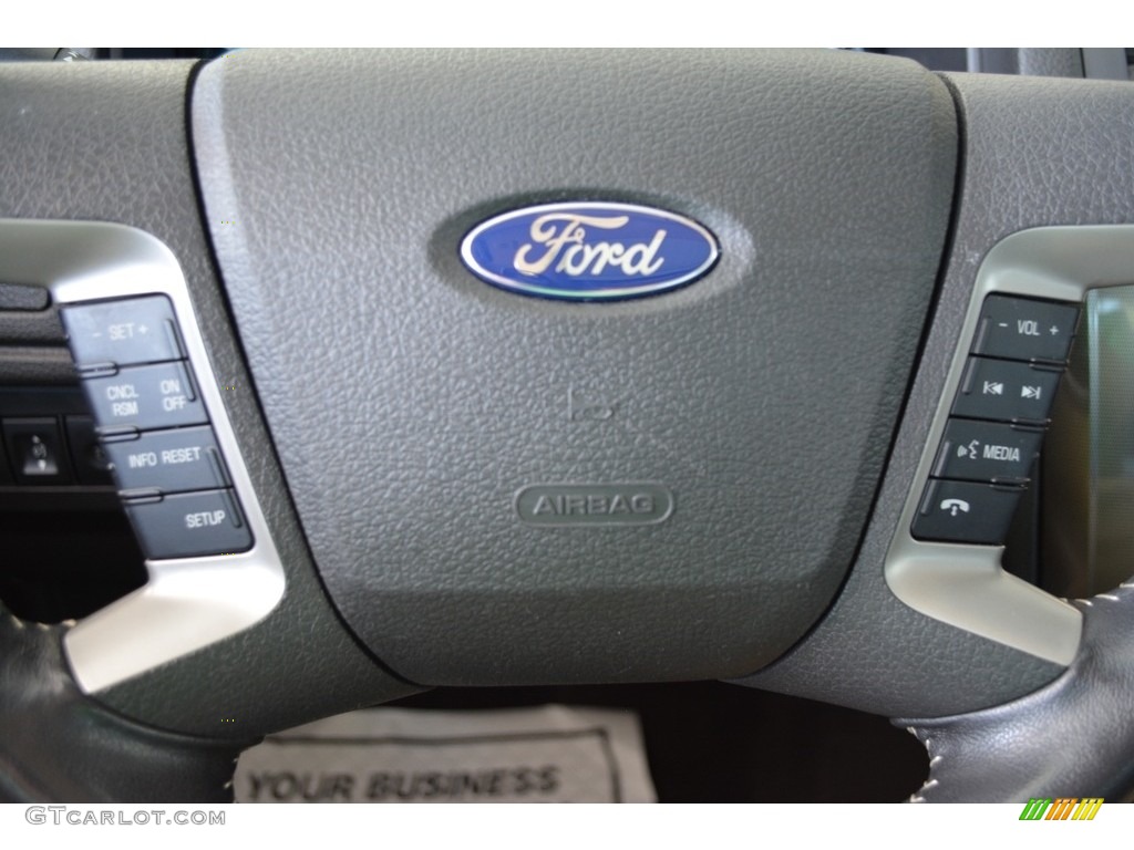 2012 Fusion SEL V6 - White Platinum Tri-Coat / Charcoal Black photo #23