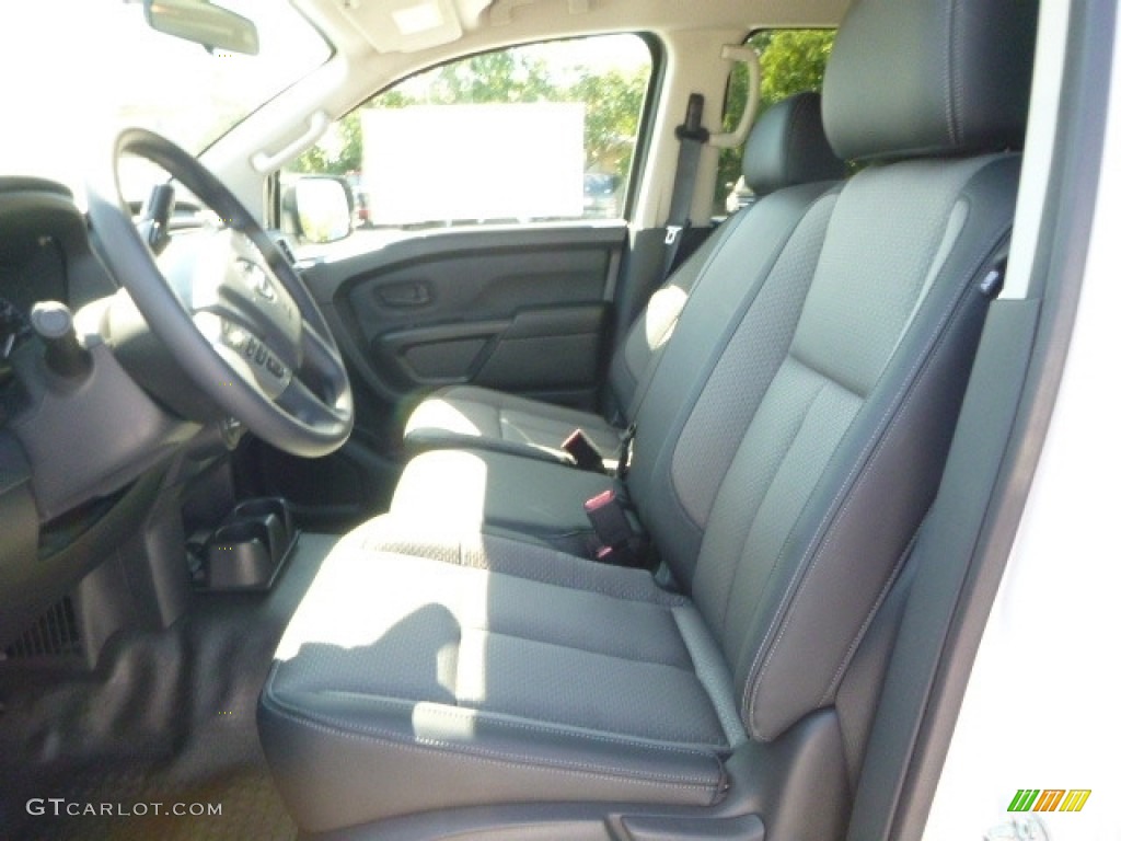 2017 TITAN XD S Crew Cab 4x4 - Glacier White / Black photo #14