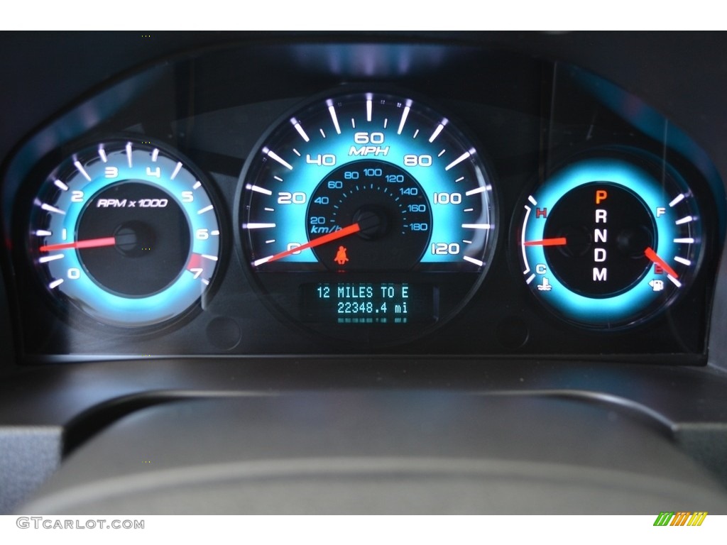 2012 Fusion SEL V6 - White Platinum Tri-Coat / Charcoal Black photo #24