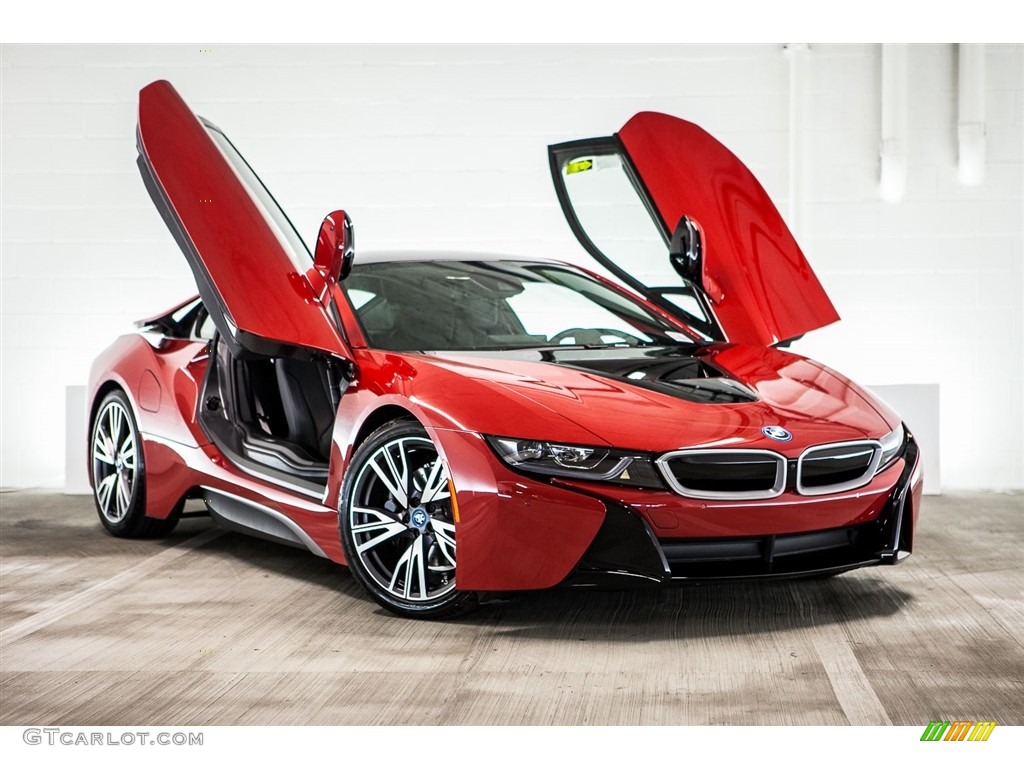 Protonic Red Metallic 2017 BMW i8 Standard i8 Model Exterior Photo #115719228
