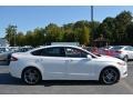 2013 Oxford White Ford Fusion Titanium AWD  photo #2