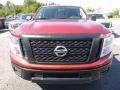 2017 Cayenne Red Nissan TITAN XD S Crew Cab 4x4  photo #12